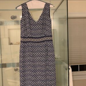 Scalloped Tory Burch Summer Dress